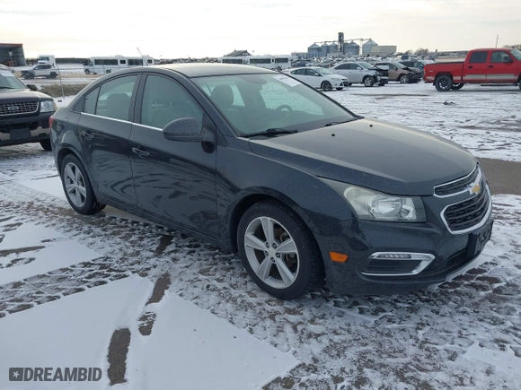 2015 Chevrolet Cruze LT with VIN 1G1PE5SB9F7272325, listed as a IAAI auction lot 40996288 with 69,969 mi miles. Bid and sale history available at carsss.com. Image 1.
