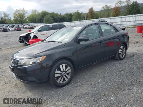 2013 Kia Forte EX with VIN KNAFU4A25D5704903, listed as a Copart auction lot 75198944 with 130,479 mi miles and Salvage Title. Bid and sale history available at carsss.com. Image 1.