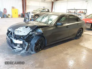 2024 BMW 3 Series 330i xDrive with VIN 3MW89FF08R8E46559, listed as a IAAI auction lot 41032964 with Not Provided miles. Bid and sale history available at carsss.com. Image 2.