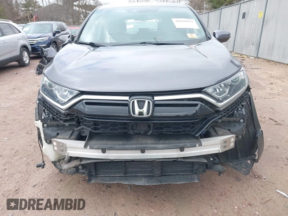 2022 Honda CR-V EX-L with VIN 7FARW2H81NE011064, listed as a IAAI auction lot 42010217 with 1 mi miles. Bid and sale history available at carsss.com. Image 6.