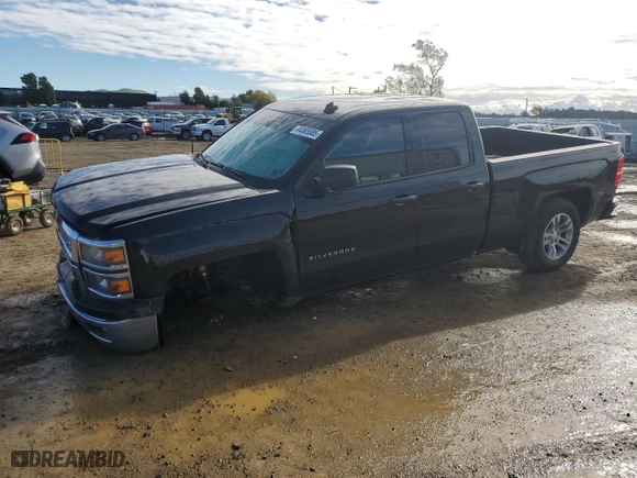 2014 Chevrolet Silverado 1500 LT with VIN 1GCRCREHXEZ239639, listed as a Copart auction lot 44065085 with 149,107 mi miles and Salvage Title. Bid and sale history available at carsss.com. Image 1.
