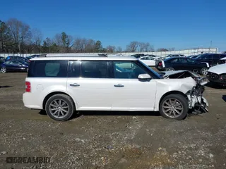 2014 Ford Flex Limited with VIN 2FMGK5D84EBD16475, listed as a IAAI auction lot 41444560 with 142,527 mi miles. Bid and sale history available at carsss.com. Image 14.
