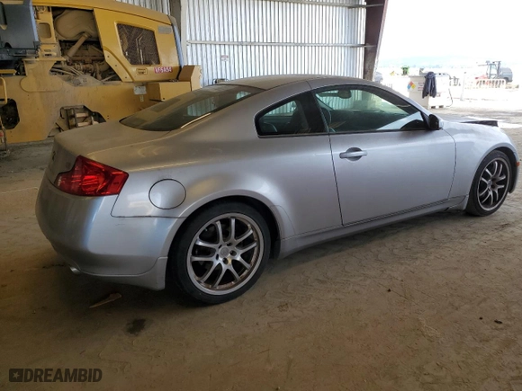 2005 Infiniti G35 Coupe with VIN JNKCV54E95M421019, listed as a Copart auction lot 47893165 with NaN miles and Salvage Title. Bid and sale history available at carsss.com. Image 3.