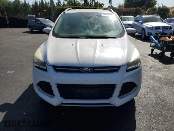 2014 Ford Escape Titanium z VIN 1FMCU0J9XEUD01904, wystawiony jako Copart lot #61819555 z przebiegiem 217 794 mil mil oraz Czysty tytuł • Clean title. Historia ofert i sprzedaży dostępna na DreamBid. Obrazek 5.