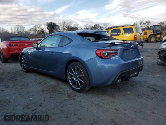 2018 Subaru BRZ Limited with VIN JF1ZCAC16J9601327, listed as a Copart auction lot 81229214 with 36,674 mi miles and Salvage title. Bid and sale history available at DreamBid. Image 2.
