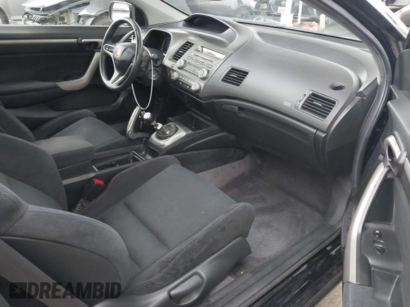 2007 Honda Civic Si with VIN 2HGFG21597H711439, listed as a IAAI auction lot 41891725 with 154,844 mi miles and . Bid and sale history available at DreamBid. Image 5.