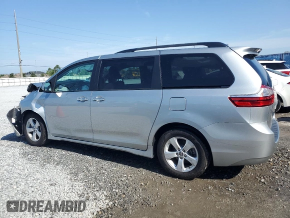 2019 Toyota Sienna LE Auto Access Seat with VIN 5TDKZ3DC9KS990733, listed as a Copart auction lot 51219635 with 87,644 mi miles and Non Repairable. Bid and sale history available at DreamBid. Image 2.