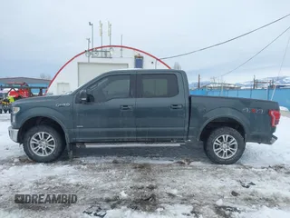 2015 Ford F-150 XLT with VIN 1FTEW1EP6FFB48630, listed as a IAAI auction lot 41597442 with 128,428 mi miles. Bid and sale history available at carsss.com. Image 14.