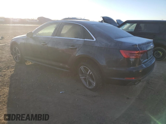 2017 Audi A4 Prestige with VIN WAUFNAF4XHN039332, listed as a Copart auction lot 41636405 with 67,049 mi miles and Salvage Title. Bid and sale history available at carsss.com. Image 2.