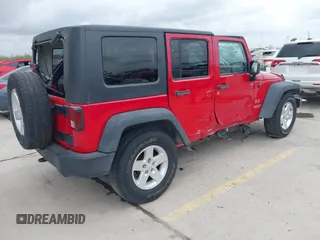2007 Jeep Wrangler Unlimited X with VIN 1J4GB39157L108803, listed as a IAAI auction lot 41894435 with 46,654 mi miles and . Bid and sale history available at DreamBid. Image 4.