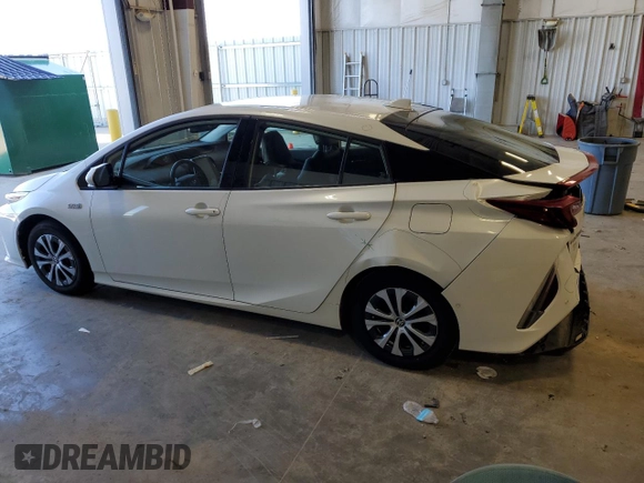 2020 Toyota Prius Prime LE with VIN JTDKARFP6L3123531, listed as a Copart auction lot 50997835 with 79,445 mi miles and Salvage Title. Bid and sale history available at carsss.com. Image 2.
