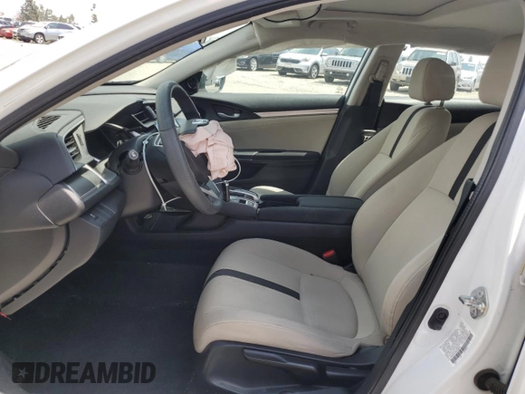 2018 Honda Civic EX with VIN 2HGFC2F78JH506451, listed as a Copart auction lot 54977565 with 41,227 mi miles and Salvage Title. Bid and sale history available at DreamBid. Image 7.