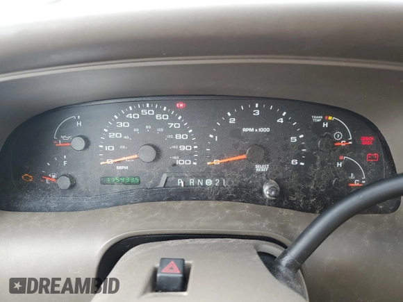 2003 Ford Excursion Special Serv с VIN 1FMNU41L43EC86416, выставлен на аукционе Copart как лот 55707435 с пробегом 115 433 миль миль и Чистый • Clean title. История ставок и продаж доступна на DreamBid. Изображение 9.