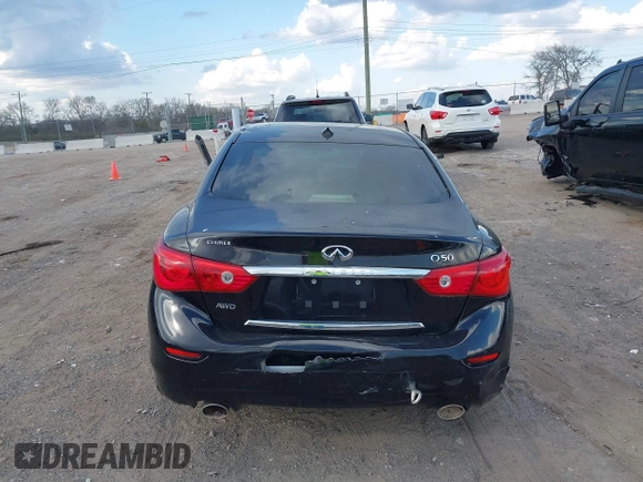 2015 Infiniti Q50 Sport с VIN JN1BV7AR7FM415322, выставлен на аукционе IAAI как лот 41792725 с пробегом 61 886 миль миль и . История ставок и продаж доступна на DreamBid. Изображение 17.