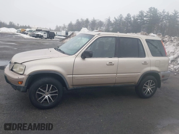 2001 Honda CR-V SE with VIN JHLRD18751C021075, listed as a IAAI auction lot 41691016 with 321,066 mi miles. Bid and sale history available at carsss.com. Image 14.