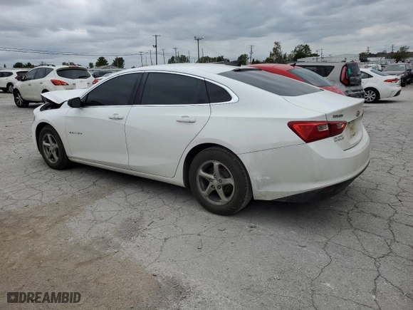 2017 Chevrolet Malibu LS with VIN 1G1ZB5ST5HF223268, listed as a Copart auction lot 75449814 with 152,511 mi miles and Non Repairable. Bid and sale history available at carsss.com. Image 2.