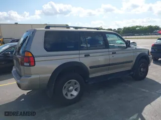 2002 Mitsubishi Montero Sport ES with VIN JA4LS21H82J008376, listed as a IAAI auction lot 41511687 with 136,759 mi miles. Bid and sale history available at carsss.com. Image 4.