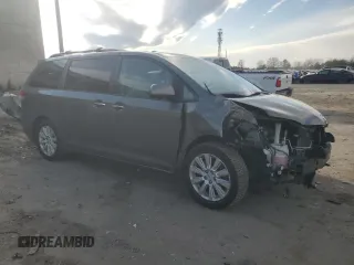 2011 Toyota Sienna XLE with VIN 5TDDK3DC0BS003417, listed as a Copart auction lot 45875025 with 191,569 mi miles and Salvage Title. Bid and sale history available at carsss.com. Image 4.