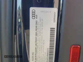 2019 Audi A7 Premium Plus with VIN WAUR2AF21KN052210, listed as a Copart auction lot 60918945 with 64,740 mi miles and Salvage title. Bid and sale history available at DreamBid. Image 12.