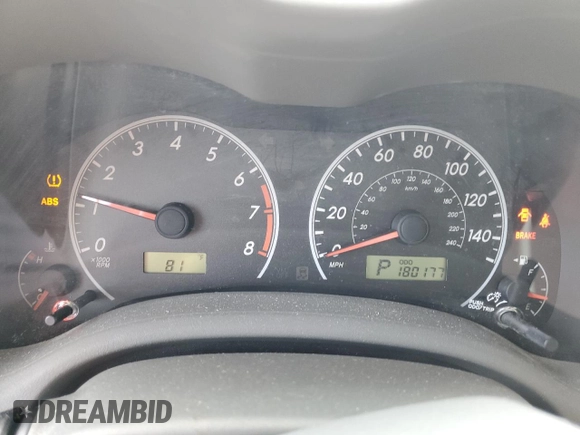 2010 Toyota Corolla z VIN 2T1BU4EE7AC397996, wystawiony jako Copart lot #61697225 z przebiegiem 180 177 mil mil oraz Szkoda całkowita • Salvage title. Historia ofert i sprzedaży dostępna na DreamBid. Obrazek 9.