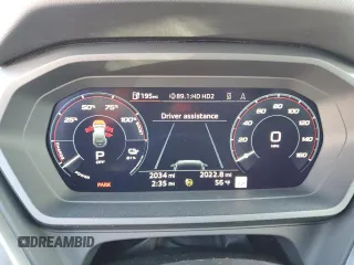 2024 Audi Q4 e-tron Premium Plus with VIN WA1LUBFZ2RP036788, listed as a Copart auction lot 47398845 with 2,034 mi miles and Salvage Title. Bid and sale history available at DreamBid. Image 9.