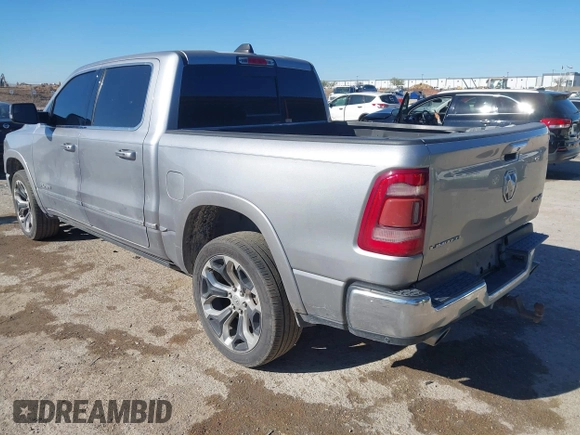 2019 Ram 1500 Limited z VIN 1C6SRFHTXKN774690, wystawiony jako IAAI lot #41860299 z przebiegiem 134 857 mil mil oraz . Historia ofert i sprzedaży dostępna na DreamBid. Obrazek 3.