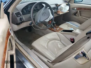 2000 Mercedes-Benz SL-Class with VIN WDBFA68F2YF189776, listed as a Copart auction lot 86550124 with 107,479 mi miles and Salvage Title. Bid and sale history available at carsss.com. Image 8.