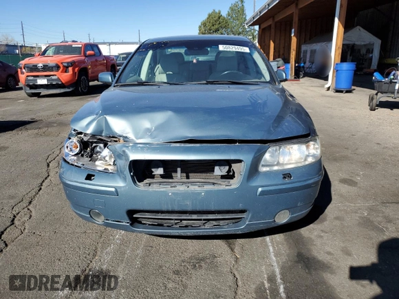 2005 Volvo S60 with VIN YV1RH592052442462, listed as a Copart auction lot 50829495 with 143,983 mi miles and Salvage Title. Bid and sale history available at carsss.com. Image 5.