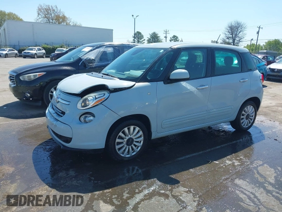 2015 FIAT 500L Easy with VIN ZFBCFABH8FZ031234, listed as a IAAI auction lot 41870102 with 86,267 mi miles and . Bid and sale history available at DreamBid. Image 20.
