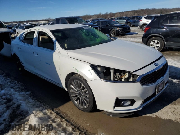 2017 Kia Cadenza Premium z VIN KNALB4J16H5052119, wystawiony jako Copart lot #88809505 z przebiegiem 74 356 mil mil oraz Szkody całkowita. Historia ofert i sprzedaży dostępna na DreamBid. Obrazek 4.