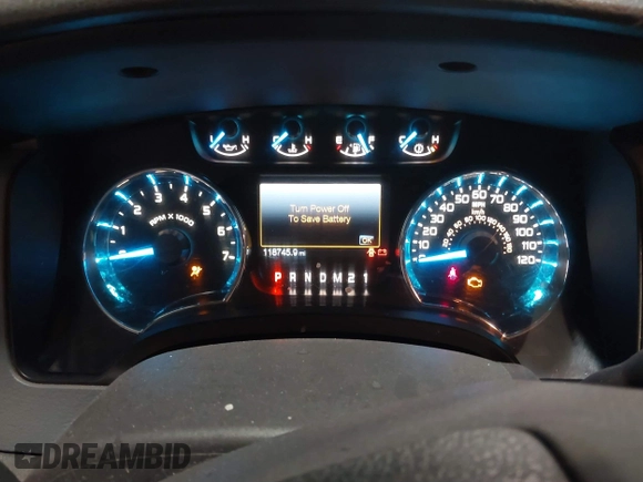 2014 Ford F-150 XL with VIN 1FTFX1ET0EFC70803, listed as a IAAI auction lot 41639807 with 118,745 mi miles and . Bid and sale history available at DreamBid. Image 7.
