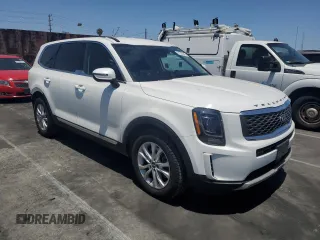 2021 Kia Telluride LX with VIN 5XYP24HC6MG131061, listed as a Copart auction lot 61263645 with 96,963 mi miles and Salvage title. Bid and sale history available at DreamBid. Image 4.