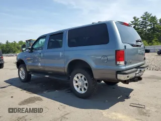 2001 Ford Excursion XLT с VIN 1FMNU41S11ED30084, выставлен на аукционе Copart как лот 65481305 с пробегом 122 276 миль миль и Чистый • Clean title. История ставок и продаж доступна на DreamBid. Изображение 2.