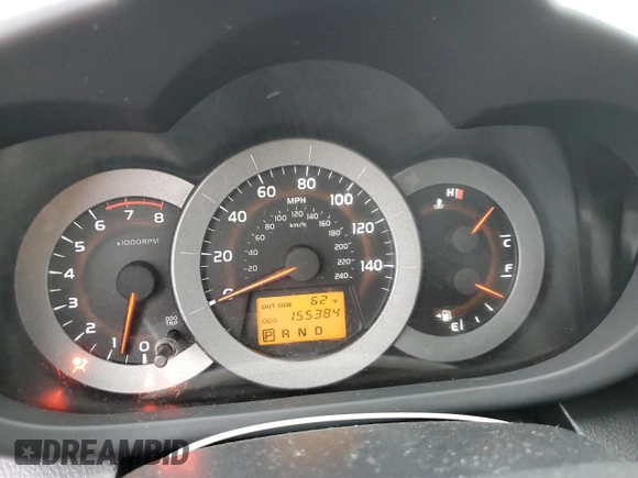 2008 Toyota RAV4 Sport with VIN JTMBK32V186039119, listed as a Copart auction lot 59575345 with 155,384 mi miles and Salvage title. Bid and sale history available at DreamBid. Image 9.