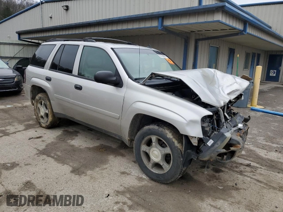 2007 Chevrolet TrailBlazer LS with VIN 1GNDT13S872161973, listed as a Copart auction lot 52760045 with 245,313 mi miles and Salvage Title. Bid and sale history available at carsss.com. Image 4.