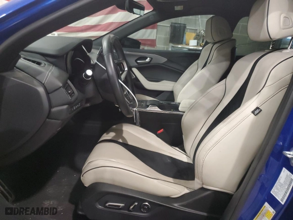 2022 Acura TLX Type S w/Performance Tire with VIN 19UUB7F97NA001854, listed as a Copart auction lot 50812575 with 3,731 mi miles and Salvage Title. Bid and sale history available at carsss.com. Image 7.