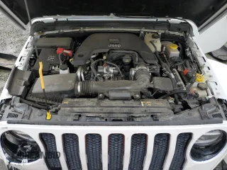 2021 Jeep Wrangler Unlimited Sahara with VIN 1C4HJXEG1MW504154, listed as a Copart auction lot 51131825 with 29,146 mi miles and Salvage title. Bid and sale history available at DreamBid. Image 13.