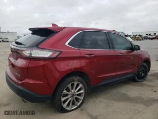 2017 Ford Edge Titanium with VIN 2FMPK3K81HBB56177, listed as a Copart auction lot 85916874 with 102,945 mi miles and Clean Title. Bid and sale history available at carsss.com. Image 3.