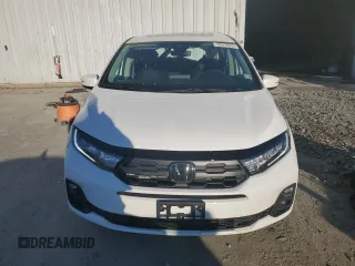 2025 Honda Odyssey EX-L with VIN 5FNRL6H60SB005200, listed as a Copart auction lot 45318305 with 3,250 mi miles and Salvage Title. Bid and sale history available at carsss.com. Image 5.