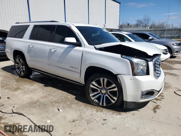 2020 GMC Yukon XL Denali with VIN 1GKS1HKJ8LR101852, listed as a Copart auction lot 49372485 with 54,055 mi miles and Salvage Title. Bid and sale history available at carsss.com. Image 4.