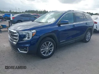 2022 GMC Terrain SLT with VIN 3GKALPEV2NL149436, listed as a IAAI auction lot 41613750 with 39,814 mi miles. Bid and sale history available at carsss.com. Image 2.