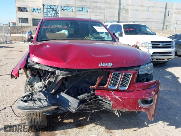 2015 Jeep Grand Cherokee Summit with VIN 1C4RJEJG9FC100568, listed as a IAAI auction lot 42512705 with 128,413 mi miles and . Bid and sale history available at DreamBid. Image 12.