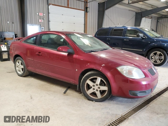 2009 Pontiac G5 with VIN 1G2AS18H597220810, listed as a Copart auction lot 53783495 with 160,189 mi miles and Salvage Title. Bid and sale history available at carsss.com. Image 4.