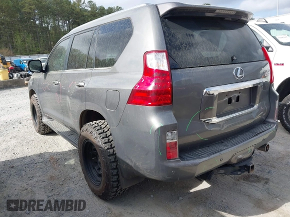 2011 Lexus GX 460 with VIN JTJBM7FX8B5020462, listed as a IAAI auction lot 41953856 with 201,311 mi miles. Bid and sale history available at carsss.com. Image 3.
