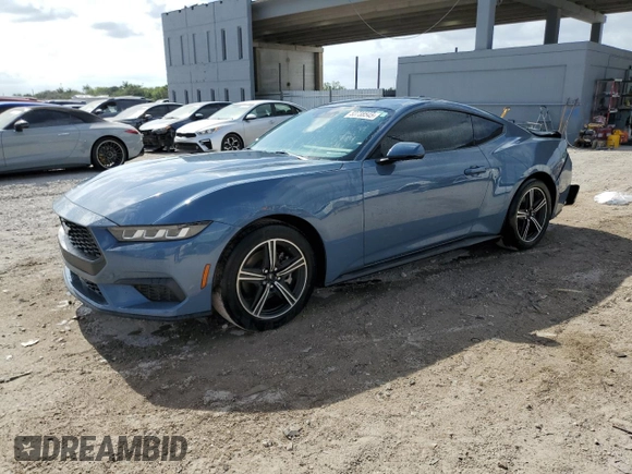 2024 Ford Mustang EcoBoost with VIN 1FA6P8TH4R5108939, listed as a Copart auction lot 53738545 with 7,403 mi miles and Salvage Title. Bid and sale history available at DreamBid. Image 1.