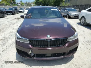 2019 BMW 6 Series 640i xDrive with VIN WBAJV6C56KBK08775, listed as a Copart auction lot 51290203 with 45,642 mi miles and . Bid and sale history available at carsss.com. Image 5.