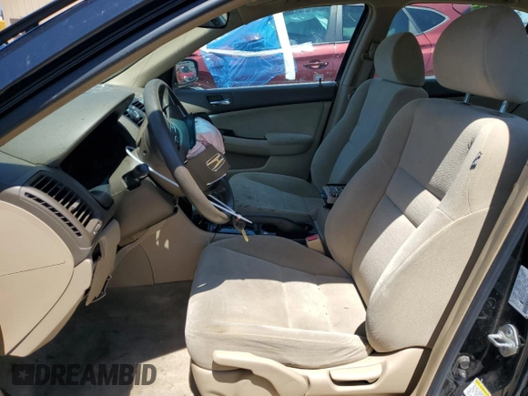 2006 Honda Accord LX SE with VIN 1HGCM56386A019903, listed as a Copart auction lot 57084755 with 170,823 mi miles and Salvage title. Bid and sale history available at DreamBid. Image 7.