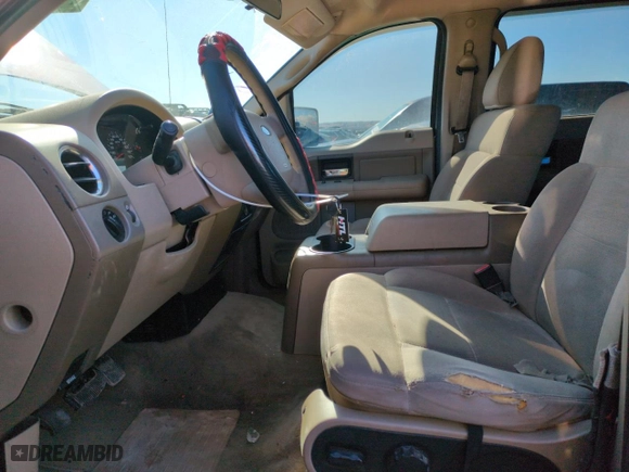 2005 Ford F-150 XLT with VIN 1FTRW12WX5FB61490, listed as a Copart auction lot 44046695 with 172,768 mi miles and Salvage Title. Bid and sale history available at carsss.com. Image 7.