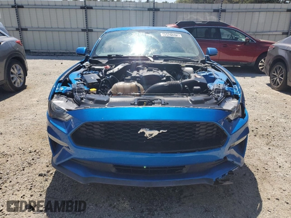 2019 Ford Mustang EcoBoost with VIN 1FA6P8TH7K5135266, listed as a Copart auction lot 49421375 with 80,591 mi miles and Clean Title. Bid and sale history available at carsss.com. Image 5.