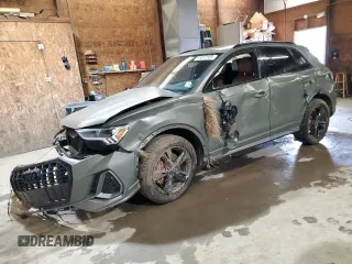 2022 Audi Q3 S line Premium Plus z VIN WA1EEDF37N1003974, wystawiony jako Copart lot #58657685 z przebiegiem 47 512 mil mil oraz Szkoda całkowita • Salvage title. Historia ofert i sprzedaży dostępna na DreamBid. Obrazek 1.